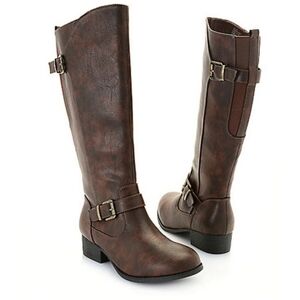 MIA AMORE LOLAA RIDING BOOT WITH BUCKEL DETAILS